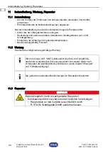 Предварительный просмотр 24 страницы Stahl 9470/33 Operating Instructions Manual