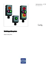 Stahl ConSig 7040 Series Operating Instructions Manual preview