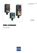 Preview for 3 page of Stahl ConSig 8040 Series Operating Instructions Manual