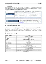 Предварительный просмотр 6 страницы Stahl EC-710 series Operating Instruction