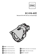 Stahl EC-910-AFZ Instruction Manual preview