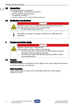 Предварительный просмотр 6 страницы Stahl EXLUX 6001 Series Operating Instructions Manual