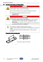 Предварительный просмотр 16 страницы Stahl EXLUX 6001 Series Operating Instructions Manual