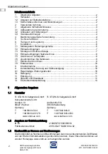 Preview for 4 page of Stahl FX15 Series Operating Instructions Manual