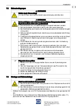 Preview for 9 page of Stahl FX15 Series Operating Instructions Manual