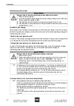 Предварительный просмотр 38 страницы Stahl GUBox 8265/0 Series Operating Instructions Manual