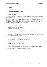 Предварительный просмотр 3 страницы Stahl ProVicom MT-125 Operating Instructions Manual