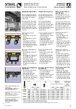 Preview for 89 page of Stahl ST50 Product Information