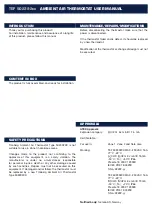 Preview for 2 page of Stahl TRANBERG TEF 502392 Series User Manual