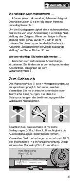 Preview for 5 page of Stahlwille 50030080 Instructions For Use Manual