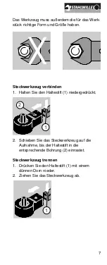 Preview for 7 page of Stahlwille 50030080 Instructions For Use Manual