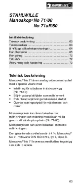 Preview for 63 page of Stahlwille 50030080 Instructions For Use Manual