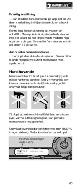 Preview for 65 page of Stahlwille 50030080 Instructions For Use Manual