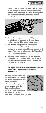 Preview for 101 page of Stahlwille 50030080 Instructions For Use Manual