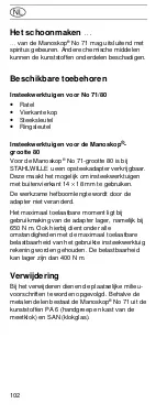 Preview for 102 page of Stahlwille 50030080 Instructions For Use Manual