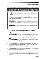 Preview for 9 page of Stairmaster 4000 PT series Owner'S Manual