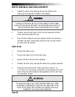 Preview for 54 page of Stairmaster 4000 PT series Owner'S Manual