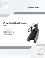 Preview for 1 page of Stairmaster 9-5285 Owner'S Manual