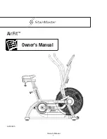 Stairmaster Air Fit Owner'S Manual preview