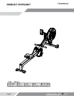 Предварительный просмотр 3 страницы Stairmaster Core Health & Fitness HIIT ROWER Owner'S Manual