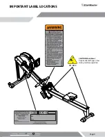 Предварительный просмотр 10 страницы Stairmaster Core Health & Fitness HIIT ROWER Owner'S Manual