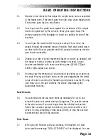 Preview for 20 page of Stairmaster Crossrobics 1650 LE Owner'S Manual