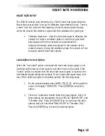 Preview for 22 page of Stairmaster Crossrobics 1650 LE Owner'S Manual