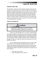 Preview for 24 page of Stairmaster Crossrobics 1650 LE Owner'S Manual