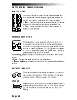 Preview for 27 page of Stairmaster Crossrobics 1650 LE Owner'S Manual