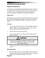 Preview for 43 page of Stairmaster Crossrobics 1650 LE Owner'S Manual