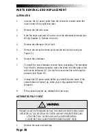 Preview for 57 page of Stairmaster Crossrobics 1650 LE Owner'S Manual