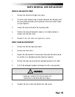 Preview for 64 page of Stairmaster Crossrobics 1650 LE Owner'S Manual