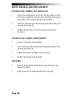 Preview for 67 page of Stairmaster Crossrobics 1650 LE Owner'S Manual