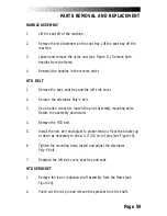 Preview for 68 page of Stairmaster Crossrobics 1650 LE Owner'S Manual