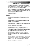 Preview for 70 page of Stairmaster Crossrobics 1650 LE Owner'S Manual