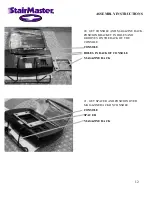 Предварительный просмотр 12 страницы Stairmaster FreeClimber 4400 Assembly Instructions Manual