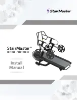 Preview for 1 page of Stairmaster HIITMill X Install Manual