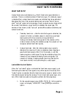 Preview for 5 page of Stairmaster MOMENTUM C40 Owner'S Manual