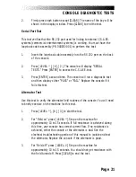 Preview for 25 page of Stairmaster MOMENTUM C40 Owner'S Manual