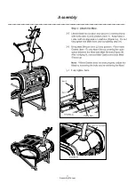 Предварительный просмотр 11 страницы Stairmaster StepMill 3 Assembly Manual