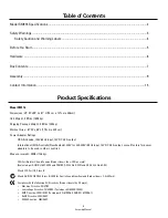 Preview for 2 page of Stairmaster StepMill SM916 Assembly Manual