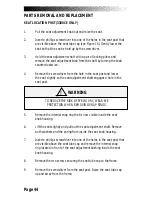 Preview for 51 page of Stairmaster Stratus Systems Owner'S Manual