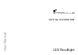 Stairville LED IP Bar 320/8 RGB DMX User Manual предпросмотр