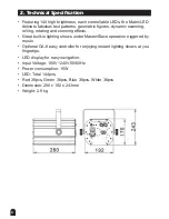 Preview for 4 page of Stairville MATRIXX FX-440 DMX Owner'S Manual