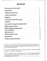 Preview for 2 page of Stairville MH-575 S MKII Pro-Spot User Manual