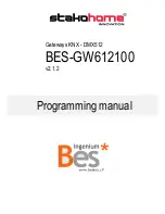 Preview for 1 page of STAKOHOME BES-GW612100 Programming Manual