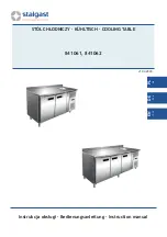 Stalgast 841061 Instruction Manual preview