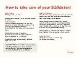 Preview for 17 page of Stalhasten Effekt Series User Manual