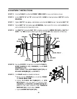 Preview for 12 page of Stamina 0890 Air Bike Owner'S Manual