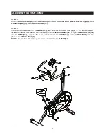 Предварительный просмотр 11 страницы Stamina 1305 Indoor Cycle Owner'S Manual